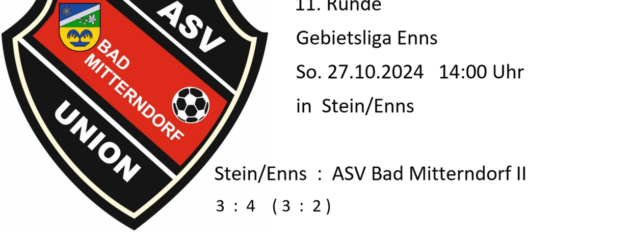 11. Runde Gebietsliga Enns